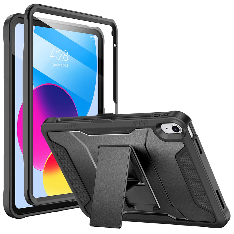 Soke Case for Ipad (A16) 11Th Generation 11-Inch 2025, Ipad 10Th Generation 10.9-Inch 2022, with Built-In Screen Protector and Kickstand, Rugged