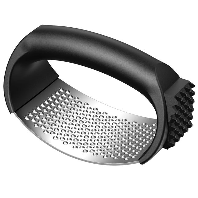 Garlic Press,Stainless Steel Garlic Mincer Crusher,Easy to Use and Clean,Ergonomic Handle,Easy Kitchen Gadget for Effortless Smashing,Kitchen