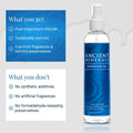 Ancient Minerals Magnesium Oil Spray Bottle of Pure Genuine Zechstein Magnesium Chloride - Topical Magnesium for Skin Application (4fl oz) 4 Fl Oz