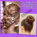 Teenitor 300Pcs Bobby Pins for Women Bobby Pins Black, Hair Pins for Women