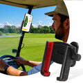 Industrial-Strength Magnetic Phone Holder for Golf Carts - 360° Adjustable | Quick Release, Secures iPhone 15 Pro/Samsung S24 Ultra on EZGO/Club