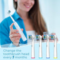 Electric Toothbrush Replacement Heads 16 Pack/Compatible Oral B Braun Replacement Brush Heads/Compatible Oral B Replacement Brush Heads 16 Pack