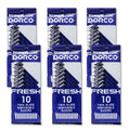 Dorco Fresh Twin Blade Disposable Razors for Men (60 Counts), Smooth & Comfortable Shave, Shaving Razors for Men, Non-Slip Handle, Ideal for