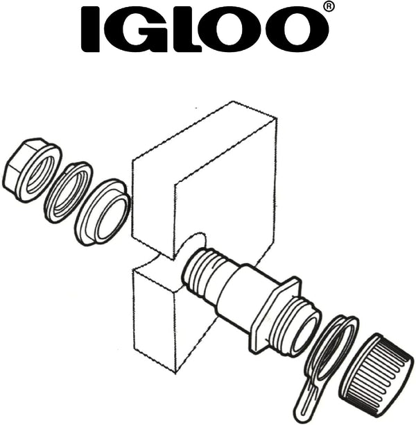 Igloo Replacement Threaded Drain Plug One Size