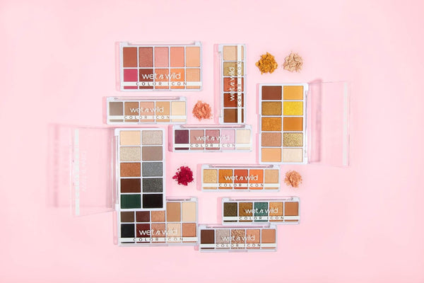 Wet N Wild Color Icon Eyeshadow Makeup 5 Pan Palette, Matte, Shimmer, Metallic, Long Wearing, Rich Buttery Pigment, Cruelty Free - Walking on