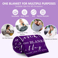 Get Well Gifts for Women after Surgery - Hug Blanket - Thinking of You Gift for Mom Friend Sister - Feel Better Inspirational Gifts for Women -