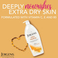 Jergens Ultra Healing Dry Skin Lotion, Hand and Body Moisturizer for Quick Absorption into Extra Dry Skin with Hydralucence Blend, Vitamins C, E