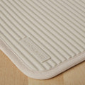 KitchenAid Ribbed Soft Silicone Pot Holder 2-Pack Set, Milkshake Tan, 7"x9" Milkshake 7"x9"
