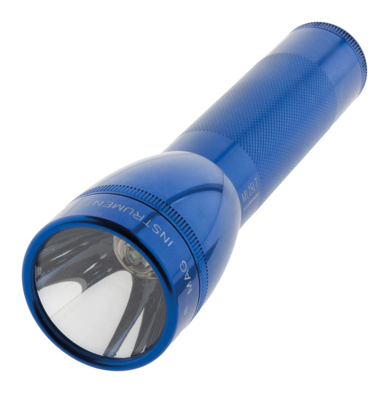 Maglite ML25LT LED 2-Cell C Flashlight, Blue Blue 2-C Cell
