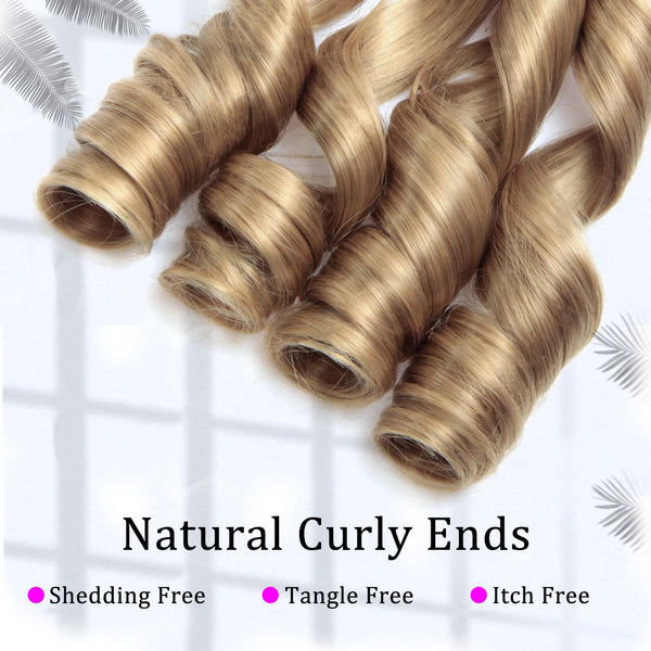 French Curl Braiding Hair 12Inch 8Packs French Curl Crochet Braids Short Curly Crochet Hair Bouncy Synthetic knotless Braiding Extensions(27#,