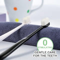 Easyhonor Extra Soft Toothbrush for Sensitive Gums, Micro Fur Manual Toothbrush with 20000 Soft Floss Bristle for Pregnant Women, Elderly and Gum