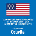 Ocuvite Adult 50+ Eye Vitamins and Mineral Supplements with Lutein, Zeaxanthin and Omega-3 from Bausch + Lomb 90 Soft Gels