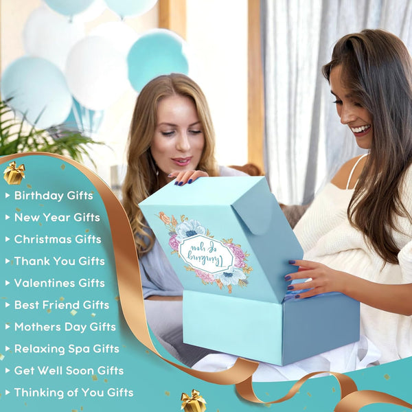 Get Well Gifts for Women, Thinking of You Gift Basket, Unique Self Care Package Relaxing Spa Gift Set, Birthday Gifts Box for Woman, Mothers Day