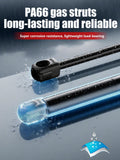 C16-08941 16" 28Lbs/127N Gas Shock Strut for Leer Are Camper Shell Topper Rear Window, Truck Cab Canopy Door, Set of 2 Vepagoo