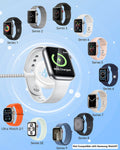 Multi Charging Cable for Apple Watch Charger,4 in 1 Charging Cable Travel Essentials for Iwatch & Iphone Chargers Magnetic Wireless Charger for
