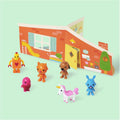 Sago Mini, Figurine Pack with 6 Toy Figures and Folding Playhouse, Kids Toys for Boys & Girls Ages 3 and Up
