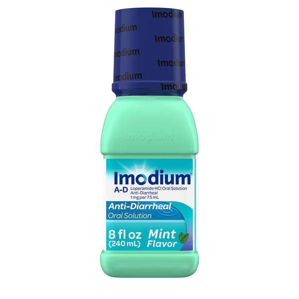 Imodium A-D Liquid Anti-Diarrheal Medicine with Loperamide Hydrochloride to Help Control Symptoms of Diarrhea Due to Acute, Active & Traveler'S