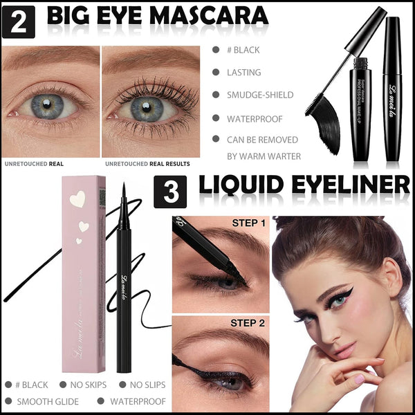 All in One Makeup Kit for Women Full Kit, Basic Cosmetics Kit for Beginner & Professionals, Eye Makeup Set Tween Girl, Make Up Kits for Teenagers,