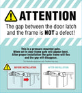 Regalo Safety 29"-38.5" Easy Step Baby Gate, Bottom of Stairs & Doorways White 29-38.5"W x 30"H