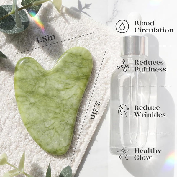 BAIMEI IcyMe Gua Sha Facial Tools Face Massager for Skin Care, Relaxation and Reduce Wrinkles Puffiness Skin Care Tools, Self Care Gift for Men