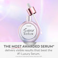 Olay Super Serum - Glow Serum for Face - Activated Niacinamide, Vitamin C & E, Collagen Peptide, AHA - 5-in-1 Benefits - Brightens, Hydrates,