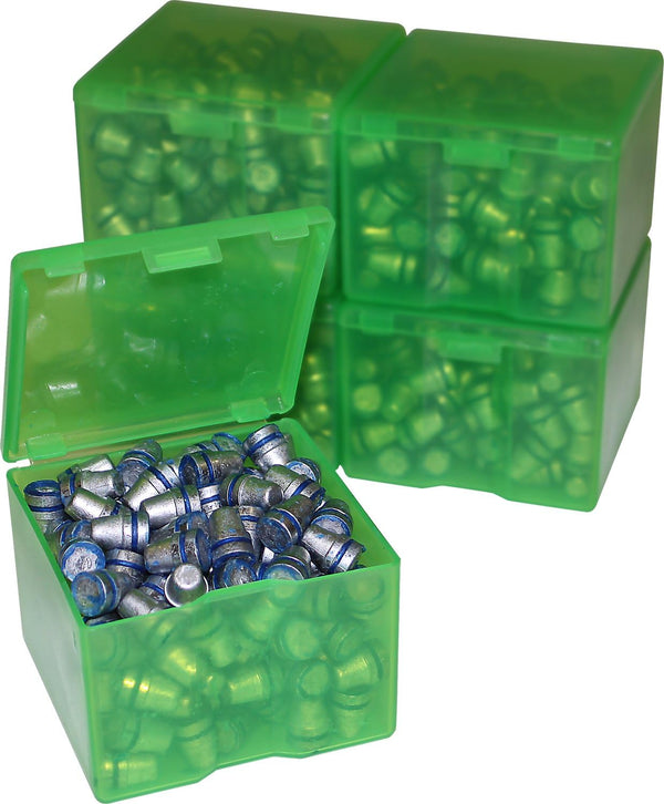 MTM CAST1-16 Cast Bullet Box, 2 Pack, USA Made, Clear Green 3.4"