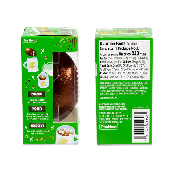 Football Hot Chocolate Bomb Gift Set 2 Pack- Hot Chocolate Bombs, Hot Cocoa Bombs, Hot Chocolate Bombs Bulk, Hot Coco Bombs, Hot Cocoa Bomb Gift