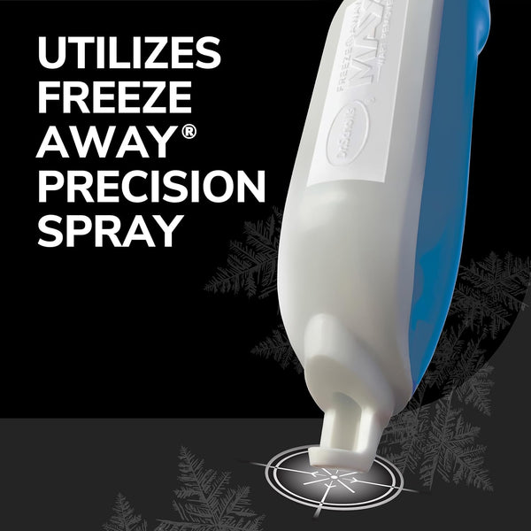 Dr. Scholl's Freeze Away MAX Wart Remover, 10 Treatments - As Fast As 10 Seconds to Treat Warts, Removes Common Warts & Plantar Warts on Hands &