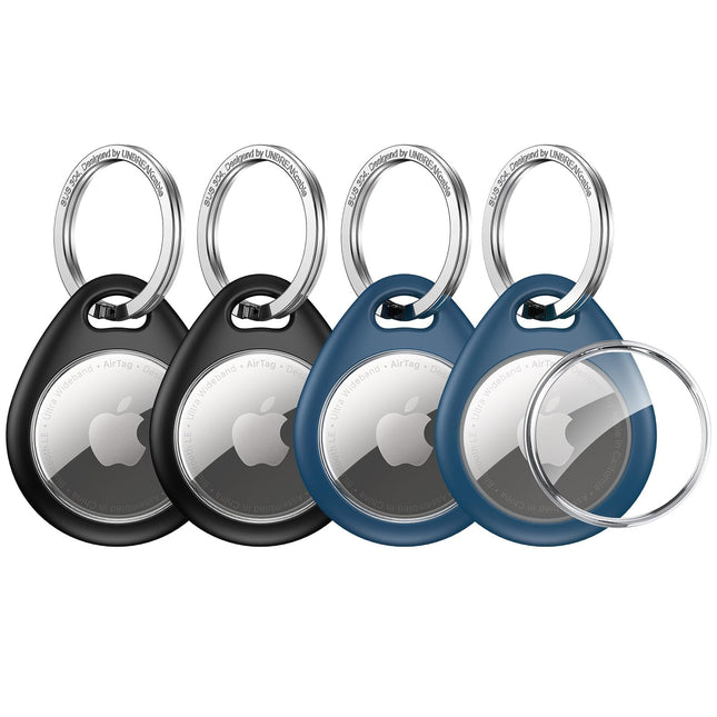 Unbreakcable Holder for Apple Airtag - 4 Pack [Fit Tightly Design] [Easy to Install] [Hold Air Tag Securely] Waterproof 