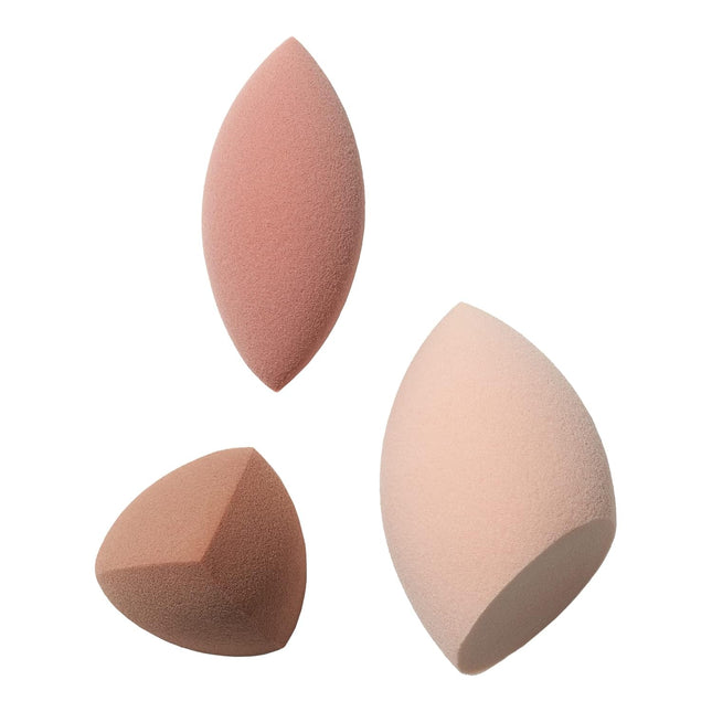 E.L.F. Total Sponge Set, Multi-Use Makeup Sponge Set for Flawless Blending, Grea