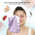 Makeup Remover Cloth 7-Day Set, 15"x6.5" Reusable Makeup Remover Towels, Makeup Washcloths, Skin Friendly Soft Washable Coral Fleece Microfiber