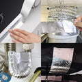 Aluminum Foil Tape, 2 Inch X 65 Feet (3.9 Mil), Insulation Adhesive Metal High Temperature Heavy Duty HVAC Tape, Silver for Ductwork, Dryer Vent, HVAC