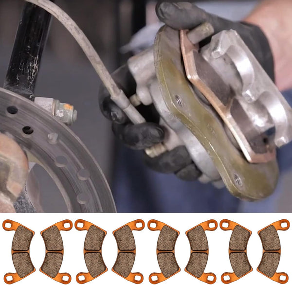 Zinger Brake Pads for Polaris RZR XP 1000 EPS 2022 2021 2020 2019 2018 2017 2016 2015 2014 & 2014-2021 RZR 1000 XP 4 except Premium Edition,4 Set