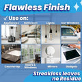 3 Pack Sprayway Glass Cleaner W/Microfiber Cleaning Cloth - Streak-Free Shine, Safe Formula, Multi Surface Glass, Door, Mirror & Window Cleaner