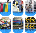 500PCS 8 inch zip ties clear, 40lb Strength, width 0.14 inches ，UV Resistant Strong Nylon Cable Ties,Nylon Cable Wire Ties,Heavy Duty White, for