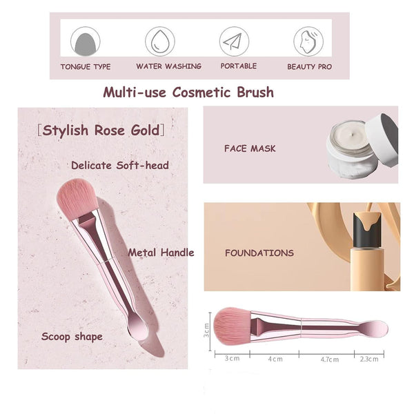 Makeup Brush Set, NEVSETPO 28PCS Make Up Brushes For Women Include 24 Makeup Brushes 2 Sponges, 1 Dual End Mask Spatula, 1 Brush Egg Cleaner, 1