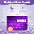 Shower Steamers 6 Packs, Shower Bath Bombs with Natural Fragrance, Self-Care & Relaxation Birthday Presents for Loved Ones, Shower Bombs with