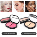 AOLIKOKO All in One Makeup Kit for Women - Full Professional Kit With Pressed Powder, Blush, Eyeliner, Eyeshadow, Mascara, Lip Gloss and Lipstick