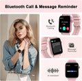 Smart Watch for Android iPhone-Call Receive/Dial/Read Message/AI Control-1.9" HD Screen-IP67 Waterproof Fitness Smartwatch-Blood Pressure/Heart
