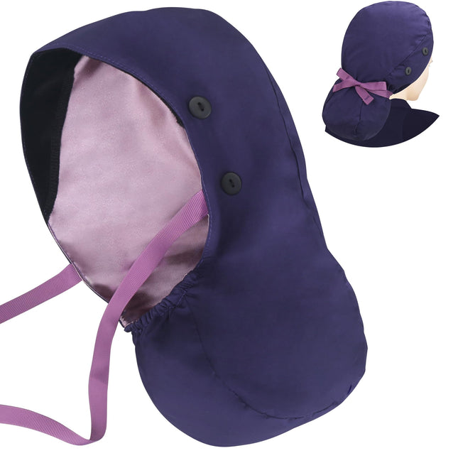 ABAMERICA Scrub Caps for Women Surgical Caps Nurse Hat Functional Ponytail Holde
