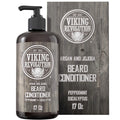 Viking Revolution Beard Conditioner W/Argan & Jojoba Oils - Softens & Strengthens - Natural Peppermint and Eucalyptus Scent- Beard Conditioner