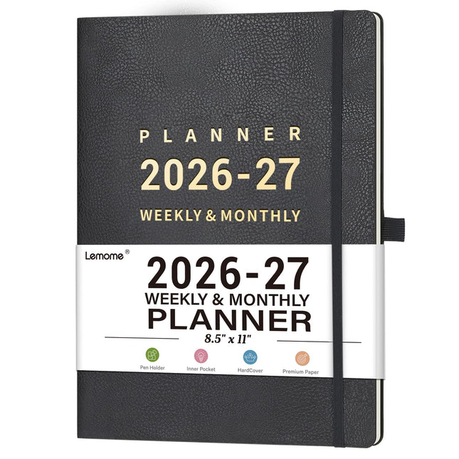 2025-2026 Planner - July 2025 - June 2026, Planner 2025-2026 Daily Weekly and Monthly, 8.5" X 11", Pen Holder, Calendar 