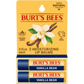 Burt's Bees Lip Balm - Vanilla Bean, Lip Moisturizer With Responsibly Sourced Beeswax, Tint-Free, Natural Origin Conditioning Treatment, 2 Tubes,