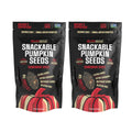 SuperSeedz Dry Roasted Pumpkin Seeds Somewhat Spicy – 8g Protein, Non-GMO Gluten-Free, Keto Snacks – Nut Free & School Friendly Organic Pumpkin