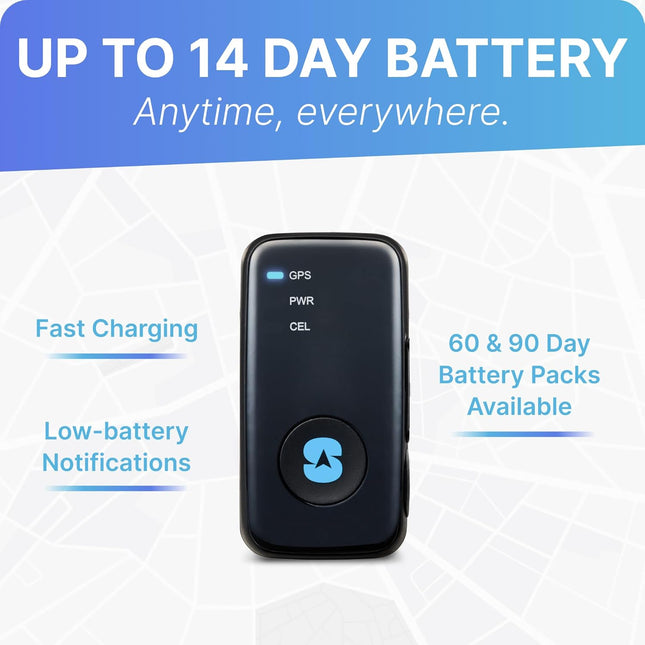 Spytec GPS Mini GPS Smart Tracker for Vehicles, Cars, Trucks, Loved Ones, GPS Tracker Device for Kids & Weatherproof Mag