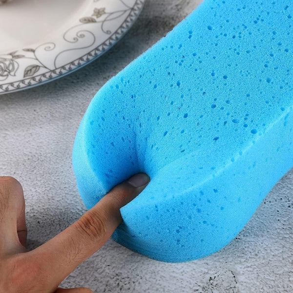 Car Wash Sponge, 3 Pack Extra Thick Large Colorful Cleaning Sponge | 8.7"X4.3"X2.4",Longer Lasting,No Scratch Surfaces,Multi-Purpose for Bathroom