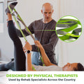 Gradient Fitness Stretching Strap for Physical Therapy, 12 Multi-Loop Stretch Strap 1" W x 8' L, Neoprene Handles, Physical Therapy Equipment,