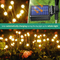 vignuto Solar Lights Outdoor Waterproof 4 Pack of 32 LEDs Garden Patio Firefly Decoration Unique Gifts Women Grandparents 4 packs
