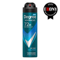 Degree Men Antiperspirant Deodorant Dry Spray Cool Rush 3 count Deodorant for Men With MotionSense Technology 3.8 oz Fresh 3.8 Ounce (Pack of 3)