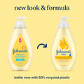 Johnson's Baby Head-To-Toe 2 in 1 Tear Free Wash & Shampoo with Aloe Vera and Vitamin B5, Safe and Gentle for Newborns and Delicate Skin,